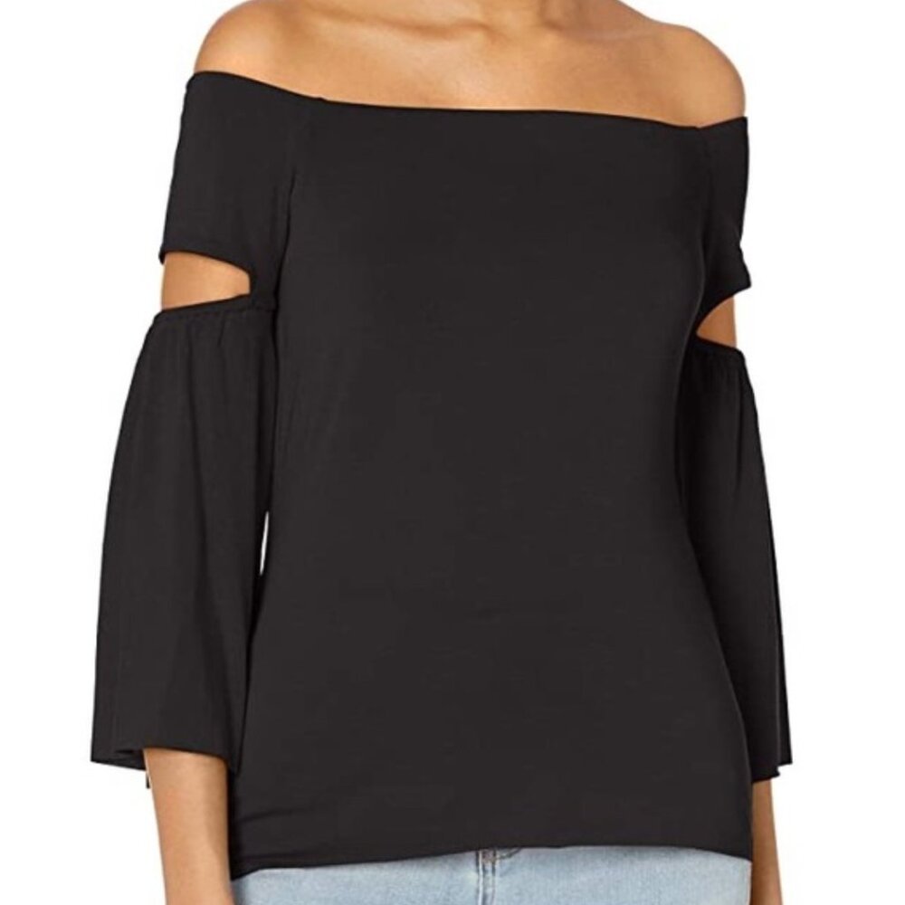 Bailey 44 Off the Shoulder Blouse, Black, XS